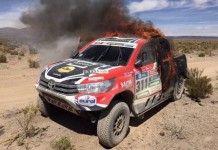 Владимир Васильев: Машина тен Бринке сгорела дотла