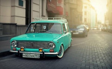 ВАЗ-2102 «Аквамарин»: город Москва, штат Калифорния