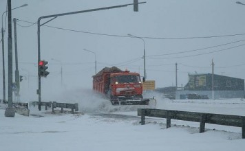 На Москву надвигается буран