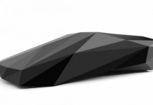 Lamborghini превратили в абстракцию