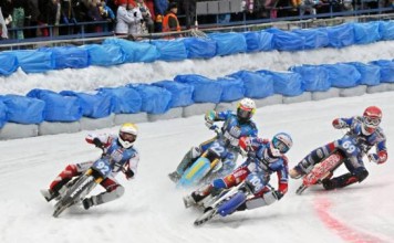 Спидвей на льду: Итоги первых финалов Чемпионата мира в Красногорске (фото)