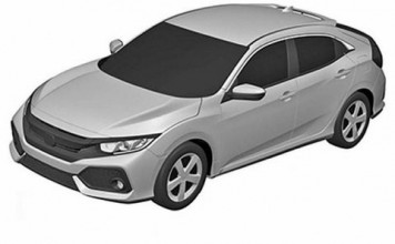 В сети опубликованы патентные изображения нового хэтчбека Honda Civic