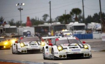 Два Porsche 911 RSR в «Американском Монако»