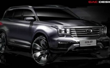 В сети рассекретили новенький большой внедорожник GAC Trumpchi GS8