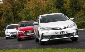 Сравнительный тест Hyundai Elantra, Ford Focus и Toyota Corolla. Гонка за лидерами