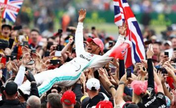 F1: Юбилейная победа Хэмилтона в Сильверстоуне